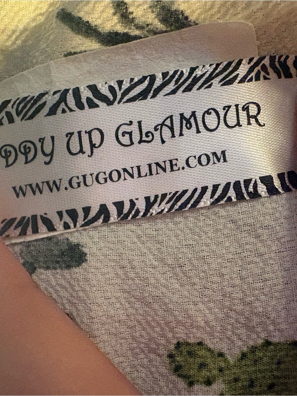 Giddy Up Glamour Summer Cactus Women's size L/XL Cardigan - Picture 4 of 7